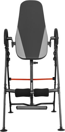 Стіл для інверсії GORILLA SPORTS®, вертикальна інверсія 180°, складаний, регульований, до 110 кг – інверсійний тренажер для спини та хребта