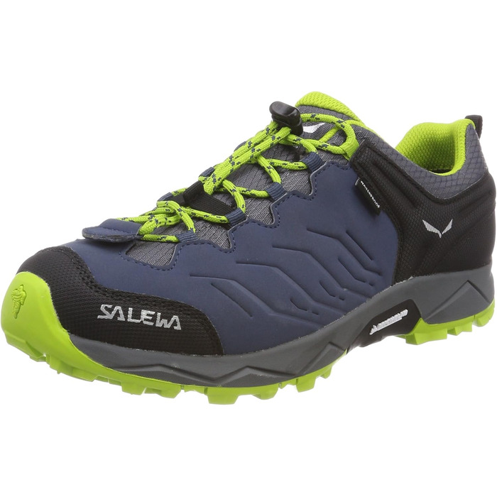 Дитячі трекінгові черевики Salewa Jr Mountain Trainer Waterproof (36 EU, Dark Denim Cactus)