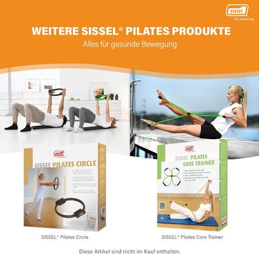 Сет з 2 тонізуючих м'ячів SISSEL Pilates 900 г, для балансу та сили, універсальні для тренування рук, плечей та верхньої частини тіла, компактні, ефективні, колір