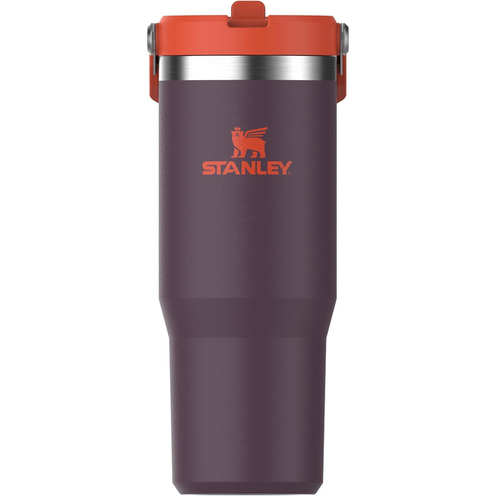 Термочашка Stanley The IceFlow з трубочкою, 0,89 л – термос для напоїв із кришкою, нержавіюча сталь