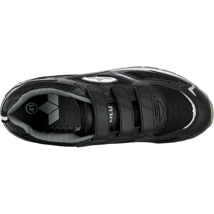 Чоловічі спортивні кросівки LICO Nelson V 120062 для залу - Indoor, 43 EU, чорний/сірий