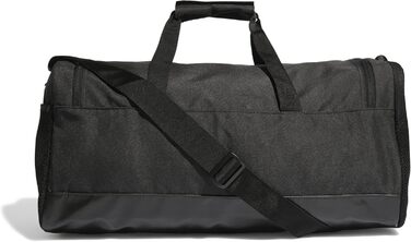 Сумка для тренувань adidas Essentials, унісекс, чорна/біла, розмір S