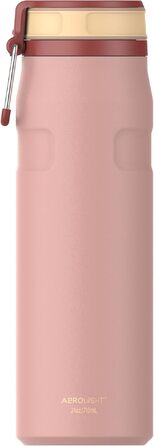 Термопляшка STANLEY 1913 IceFlow Bottle Twist Flip 0.47L, Peach Rose — вакуумна пляшка для напоїв