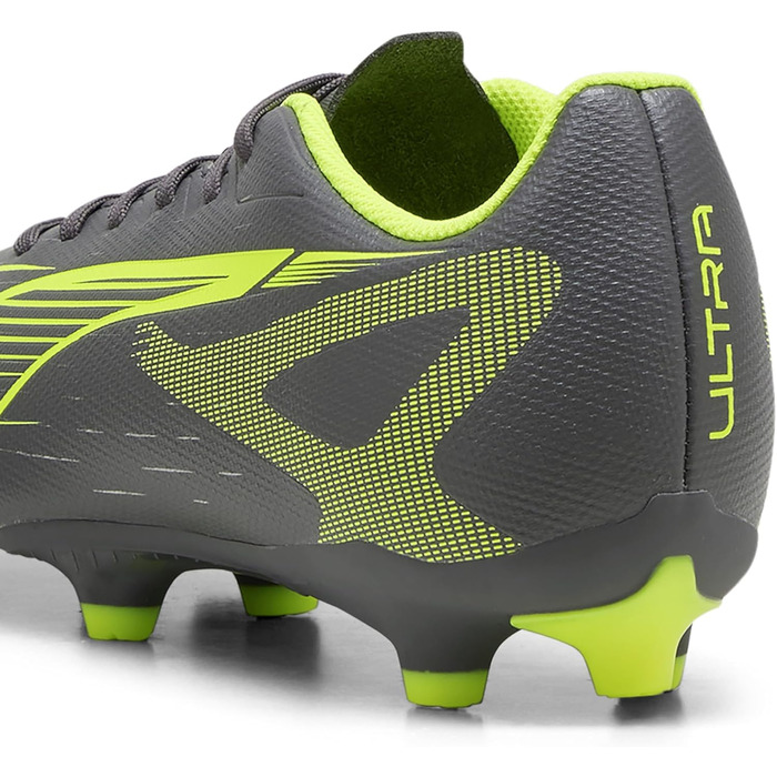 Жіночі футбольні бутси PUMA Ultra 5 Play FG/AG, 36 EU, Matte Aged Silver Yellow Alert Puma Aged Silver