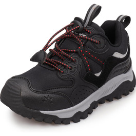 Дитячі трекінгові кросівки UOVO, водонепроникні, для бігу та трейлраннінгу, чорні, розмір 38 EU