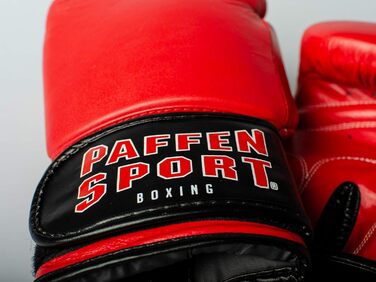 Набір для боксу PAFFEN SPORT Advanced: шкіряні боксерські рукавички, бинти та капа для дорослих
