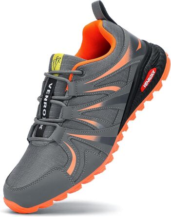 Чоловічі трейлранні кросівки для хайкінгу та трекінгу. Легкі, дихаючі, з антиковзкою підошвою. Розміри 39-48 (Сірий, 47 EU)