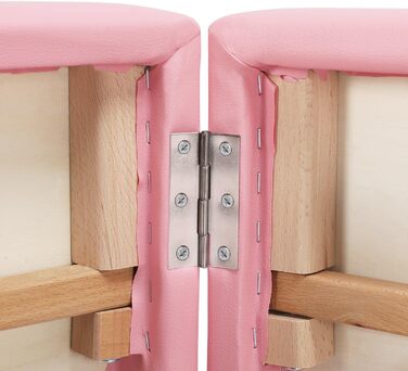 Масажне ліжко Yaheetech з 2 зонами, регульоване по висоті, з підголівником та підлокітниками, 213 x 82 x 85,5 см, до 250 кг