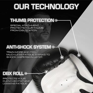 Боксерські рукавички DBX BUSHIDO SPORT ARB-407a для чоловіків, 8–16 oz, для боксу та кікбоксингу