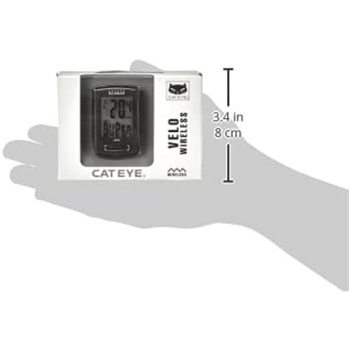 Велокомп'ютер Cateye Velo Wireless CC-VT, бездротовий, універсальний розмір