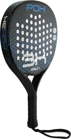 Ракетка для падел-тенісу Brimley Padelschläger Carbon PDX3K 3K-Carbon | Підходить для початківців та досвідчених гравців | 100% карбонова ракетка, Eva-наповнювач, зручна захисна сумка