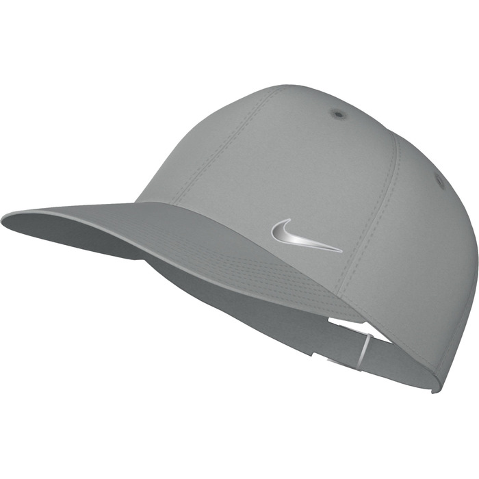 Чоловіча бейсболка Nike DF Club (один розмір, колір LT Smoke Grey/Metallic Silver)