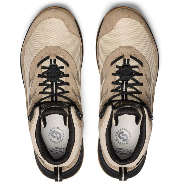 Чоловічі трекінгові черевики KEEN Hightrail Mid Waterproof, 43 EU, Brindle Oak Buff