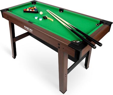 Більярдний стіл Neo-Sport 4 фути 122x61x76 см, ігровий набір