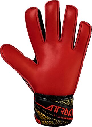 Воротарські рукавички Reusch Attrakt Solid Junior - дитячі, для футболу, чорно-золоті, розмір 7