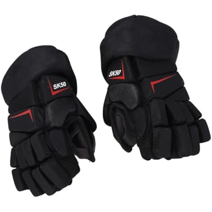 Ківш для хокею VGEBY, 1 пара, дихаючі, з захистом пальців, з нейлону (25.4 см / 10 дюймів)