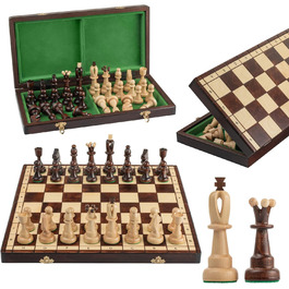 Шахи Master of Chess Superb Diamonds 42 см – дерев'яні, ручна робота, європейські, популярна модель