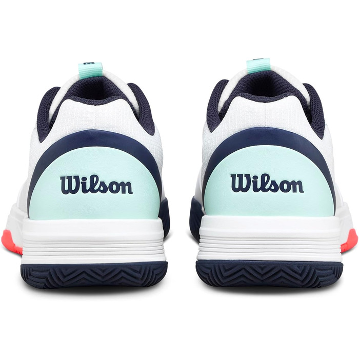 Тенісні кросівки Wilson Courtglide Herren білі/блакитні/коралові, розмір 49 1/3