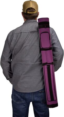 Чохол для навушників Queue з вінілу (2 кінці та 2 стержні) - Текстурований фіолетовий