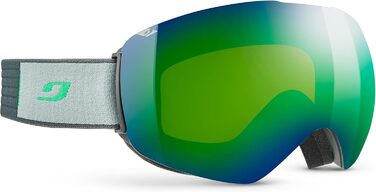 Гірськолижна маска Julbo Spacelab XXL для чоловіків, сіро-зелена