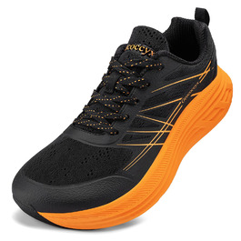 Чоловічі кросівки для бігу та ходьби Sportschuhe з широким носком, дихаючі, протиковзкі, помаранчеві, розмір 39-46 EU