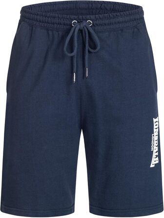 Чоловічі спортивні шорти Lonsdale Norale Passfor Fringford, темно-сині з білим, розмір XL