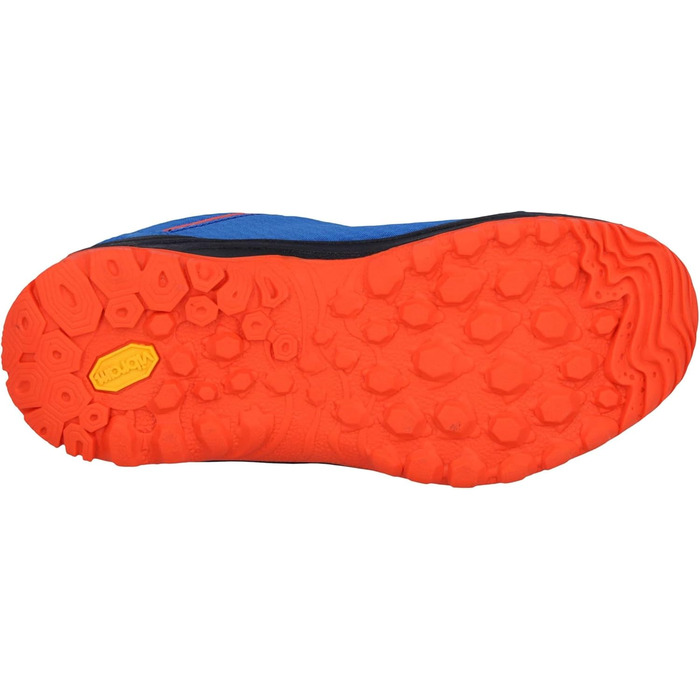 Дитячі трекінгові черевики Brütting Guide, унісекс, блакитно-помаранчеві, 25 EU