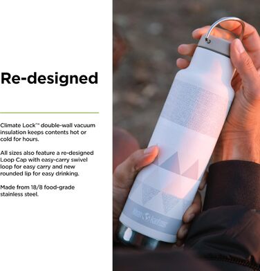 Пляшка для води Klean Kanteen Classic VI Salinen 592 мл, нержавіюча сталь