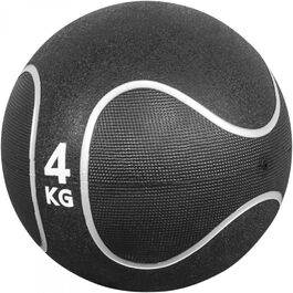 Медичний м'яч GORILLA SPORTS з гуми, 1-10 кг, Ø23/29 см, антиковзкий, для фітнесу та тренувань