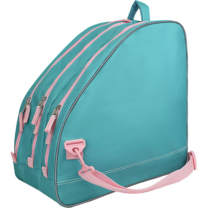 Сумка для ковзанів Wolt | Сумка для роликів та інлайнів. Стильна, регульована через плече, м'ятно-зелена