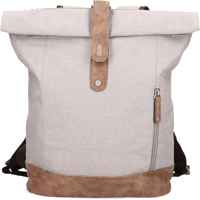 Рюкзак Zwei Olli O24 Rolltop 15 л, водостійкий, міцний, у стилі канвас, для школи та ноутбука, підходить для підлітків, жінок і чоловіків