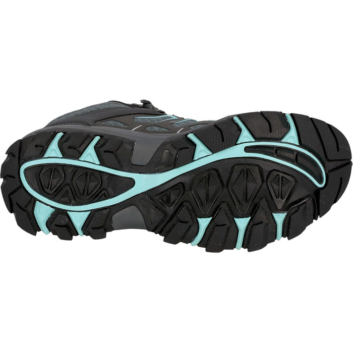 Жіночі кросівки для трейлраннінгу Lico Damen Fraser Anthrazit Türkis, 38 EU