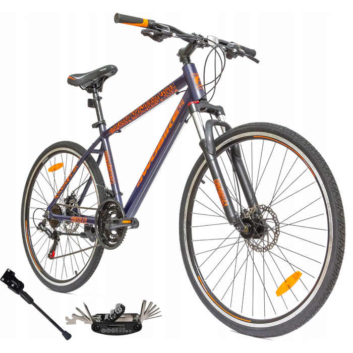 Трекінговий велосипед IWOBIKE Galaxy, рама 18,5 дюйма, колеса 28