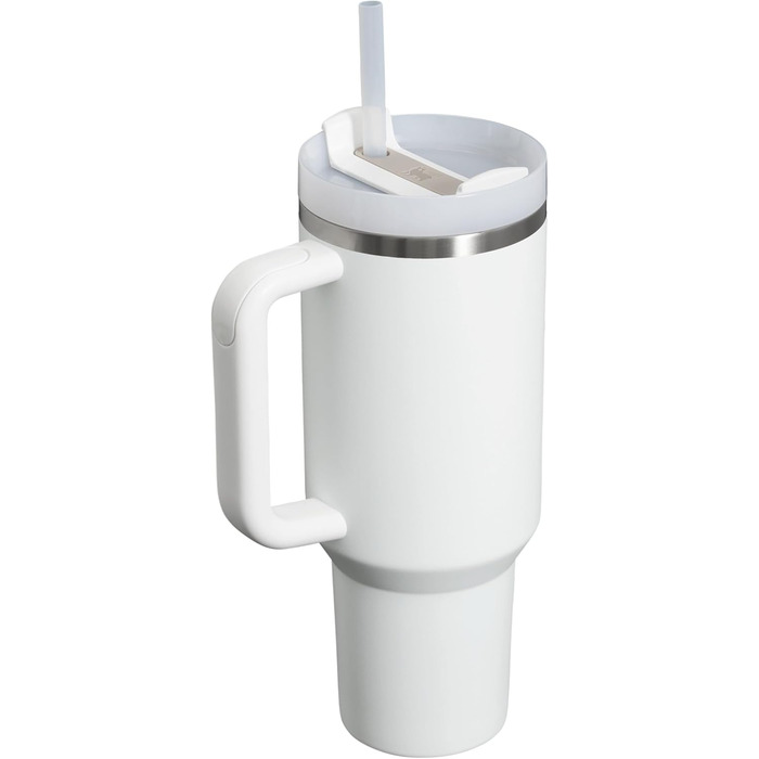 Термокружка Stanley Quencher H2.0 Flowstate 1.2 л з трубочкою, нержавіюча сталь, термос-пляшка, зберігає холод до 48 годин, без BPA, підходить для миття в посудомийній машині