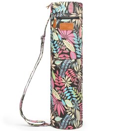 Сумка для йога-килимка Yogamatten-Tasche з плечовим ременем та кишенями, унісекс, кольорові листя