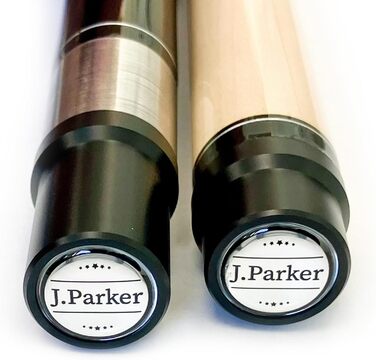 Професійний біліардний кий J. Parker Break & Jump Queue для силових ударів та кидків, 3-секційний з'єднання Quick Joint, наконечник та втулка 13,5 мм з бакеліту, надміцний верхній шар