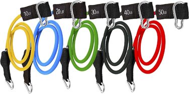 PowerBands еспандери – професійні гумові стрічки для силових тренувань, розтягування, йоги, фітнесу, труби-еспандери