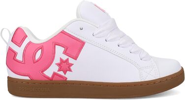 Кросівки DC Shoes Court Graffik для жінок (41 EU, білий рожевий гумовий)