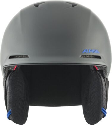 Гірськолижний шолом Alpina BRIX JR для підлітків, унісекс, матовий, темно-сірий, 48-52 см