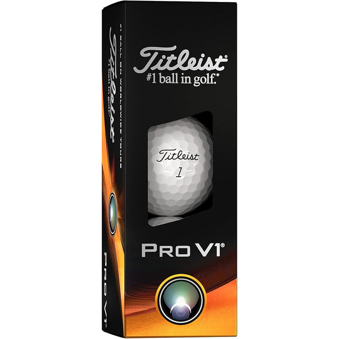 М'яч для гольфу Titleist Pro V1 2023, преміум якість