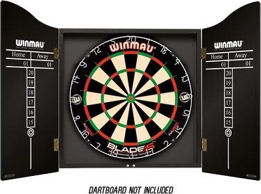 Дартборд кабінет WINMAU Blade 6 Design Deluxe для дартсу, дерев'яний, преміум-дизайн