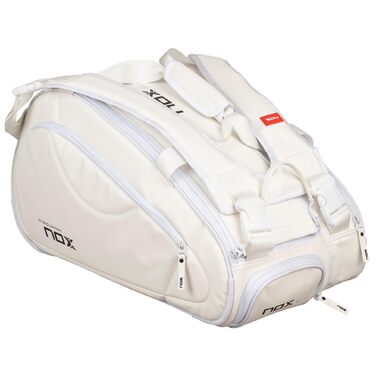 Сумка для падел Nox Pro Series Weiss - Біла, Професійна, для Ракетки та Аксесуарів