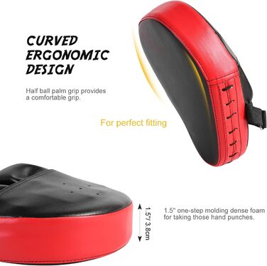 Набір рукавичок для боксу Odoland з PU наповнювачем, 6oz - для боксу, кікбоксингу, тайського боксу, тренувань