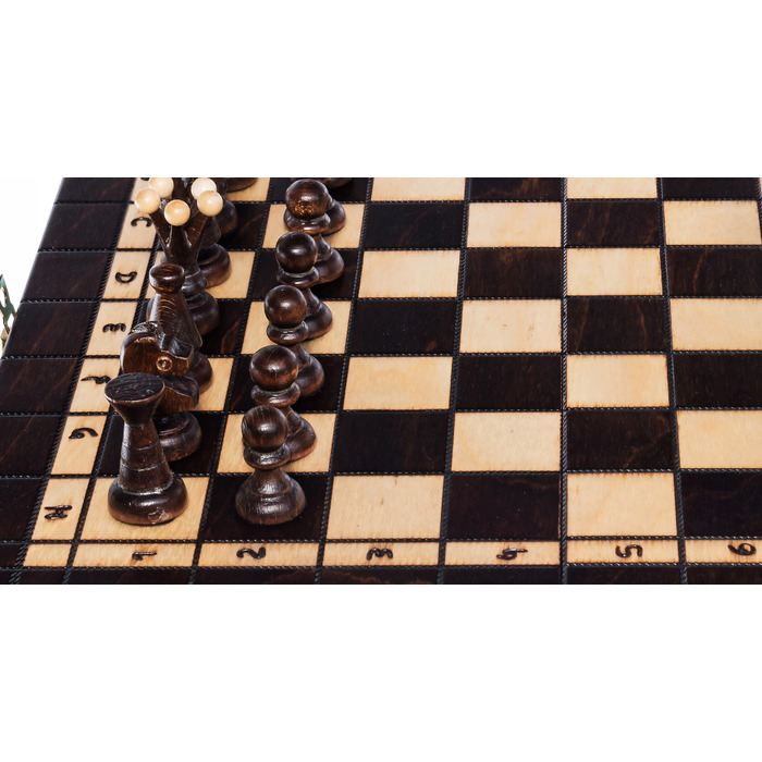 Набір 3-в-1: Шахи, Нарди, Триктрак (35 см) Chesscheck