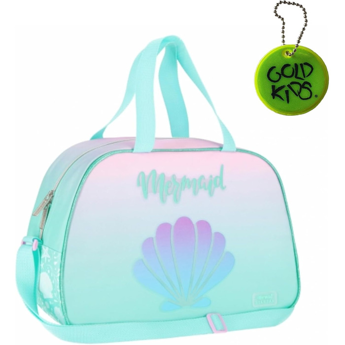 Спортивна сумка Goldkids для дітей (дівчаток та хлопчиків) з принтом футболу, 40x22x20 см