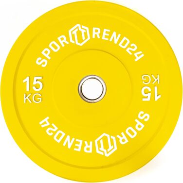 Бамперні диски Sporttrend 24 для штанги, вагові пластини для фітнесу, вибір ваги