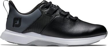 Жіноче golf-взуття FootJoy Prolite, 38 EU, широка колодка, чорний, сірий, антрацит