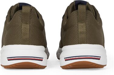 Кросівки Tommy Hilfiger Runner для чоловіків: легкі, сучасні, в'язані, колір хакі (41 EU)