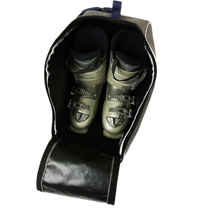Преміум набір Ferocity для лиж: сумка для лиж, чохол для лижних черевиків, для лижних палиць, шолома з знімною сітчастою сумкою [053] (Len Tюрковий)