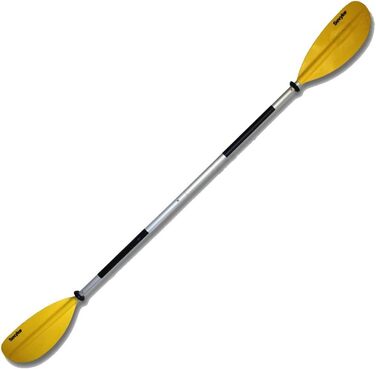 Алюмінієве двосекційне весло Sevylor K-compact, чорне/сіре/жовте, 230 см
